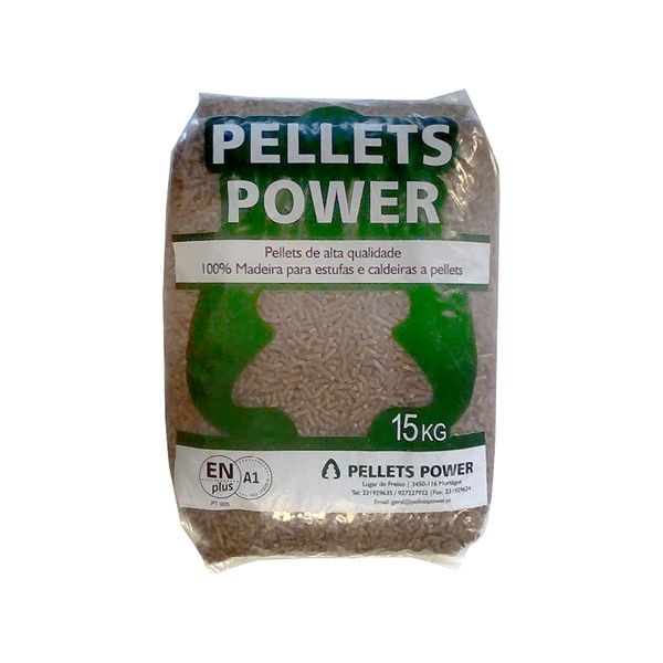 PELLETS POWER – PELLET EN PLUS A1 – (Palet 65 sacos de 15 Kg.)