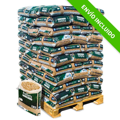 Palet de 88 sacos de pellet GME WoodPellet