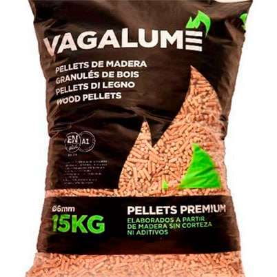 Palet de pellet Vagalume 70 sacos 15 Kg