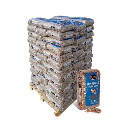 PELLETS WOODSTOCK PALET DE 78 SACOS DE 15KG